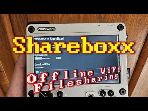 Shareboxx - Offline Wifi Filesharing (RIP PirateBox)