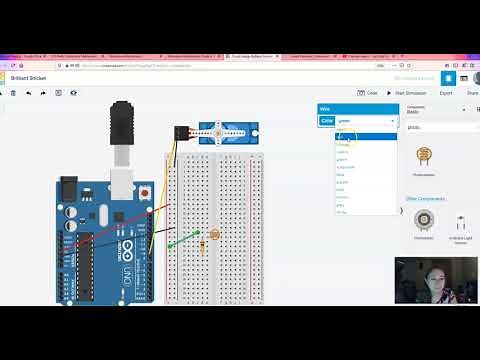 Arduino Lesson 4B: Photoresistor and Servo