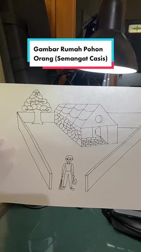Gambar Rumah Pohon Orang: Tutorial Membuat HTP dan PSIKOTES