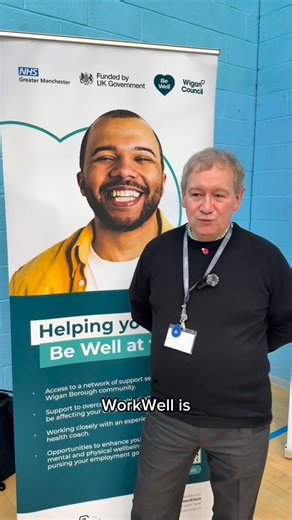 Be Well Wigan on Instagram: "Health challenges affecting you at work? You don’t need to go it alone 🫶 Our WorkWell team will listen and help you to overcome challenges as well as provide advice, support and connect you with services such as health professionals, skills and job opportunities, community groups and other support networks. Speak to our WorkWell health coaches at our upcoming Health & Wellbeing Open Day and find out how you can get support! 📍Howe Bridge Leisure Centre 📅 Wednesday 