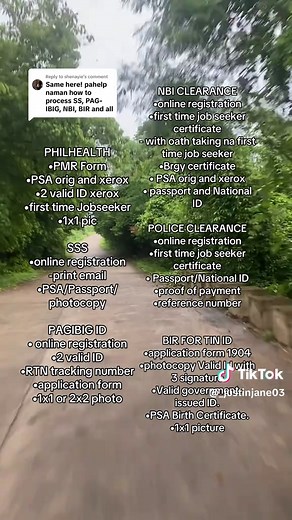 Requirements for First-Time Job Seekers in the Philippines