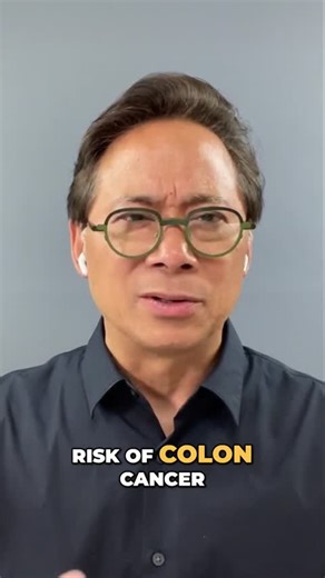 One thing you can do right now to lower your risk of colon cancer? Pour yourself a cup of green tea. Let’s talk about colon health on my YouTube. | Dr. William Li
