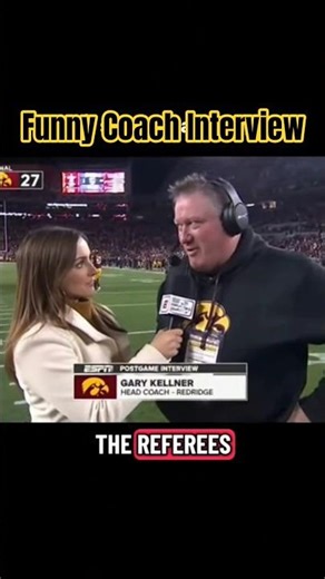 Funny Football Interview 🏈🎤 #sports #comedy