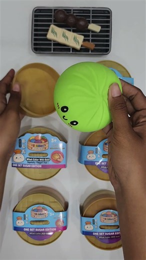 Cute Dumpling Squishy 😍🌈 | Satisfying Colors