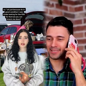 NEW SERIES? I love car boot sales but people want things for 1p 🥲 #retail #customerservice #sketch