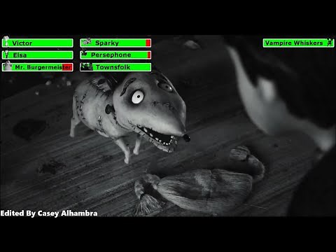 Frankenweenie (2012) Final Battle with healthbars 2/3