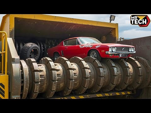 30 Most Insane Shredding & Crushing Machines That Obliterate Everything! Part 1
