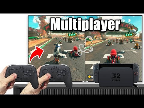 How To Play Mario Kart World Multiplayer (2-4 Players)