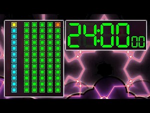 BCG 24 Minutes Stopwatch (LED 24 Hours Clock 6x12) Remix Wario Ware Inc. Mega Party Fly Catcher