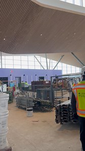 Inside the new Pittsburgh International airport terminal: | 100.1 FM and AM 1020 KDKA