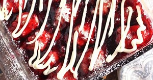 Two Ingredient Raspberry Dumplings