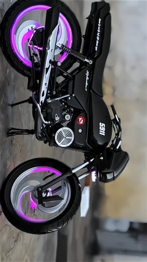 🌶️ Splendor New Alloy Wheel & Neon Light Install 😱 Splendor Full Modified Bike 🦅#splendor #shorts