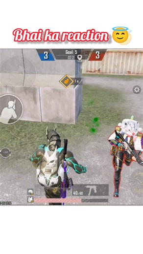 Grande vs grande 🤣🤣 #pubg #battlegroundmobileindiamontagepubgmobilemontage