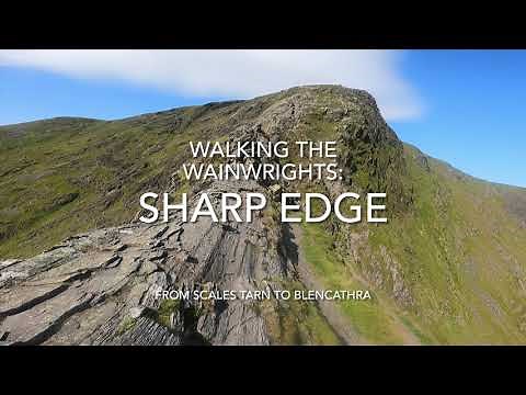 Walking The Wainwrights: Sharp Edge to Blencathra POV