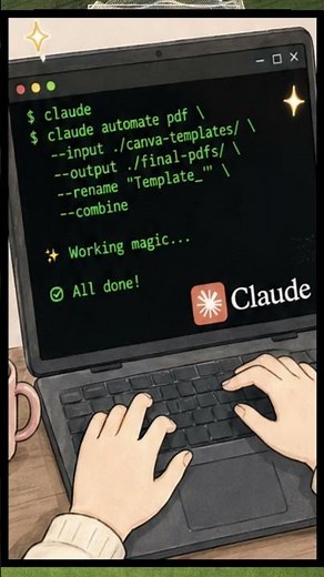 1 Command Clickable PDF Maker for Etsy Sellers (Claude AI Hack)