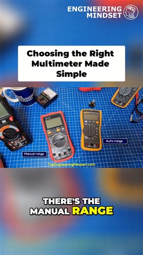 Check out our full Youtube tutorial on multimeters HERE. https://youtu.be/4lAyzRxsbDc?si=c7G8g0o7PThKcHq1 | The Engineering Mindset