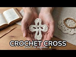 Easy Crochet Cross Pattern | Step-by-Step Beginner Tutorial