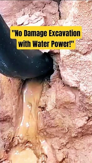 Digging Dirt with Water? This Hydro Excavation Tech is Insane!
