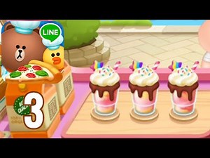 LINE CHEF - Gameplay Walkthrough - Part 3 - Pancakes24 (iOS,Android)