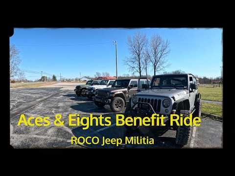 ROCO Jeep Militia - Aces and Eights Benefit ride