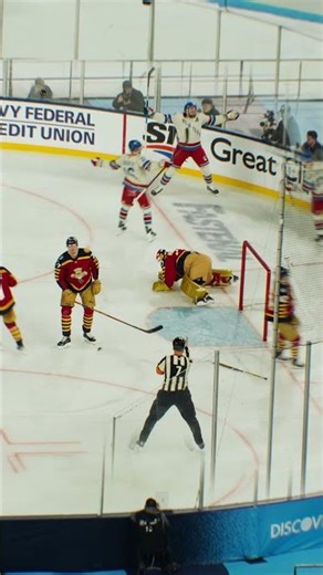 Check out this unique view of Winter Classic 🎥