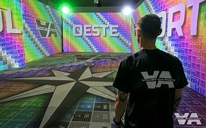 Immersive 360° Projection Room - VITAartBR 3DProjectionMapping