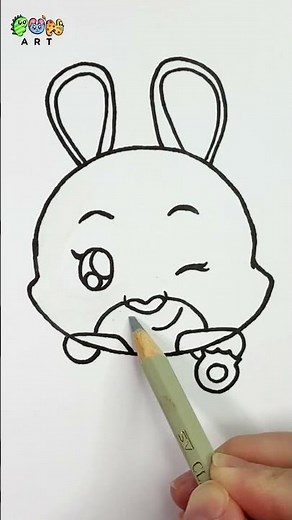 How To Draw JUDY HOPPS | TSUM TSUM | ZOOTOPIA | DISNEY | #shorts