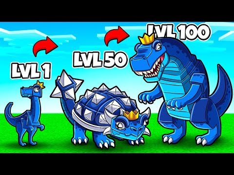 DINOSAUR EVOLUTION with RAINBOW DINOS! (Roblox)