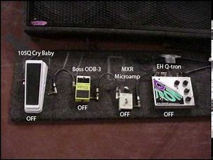 Flea Pedalboard Californication Tour