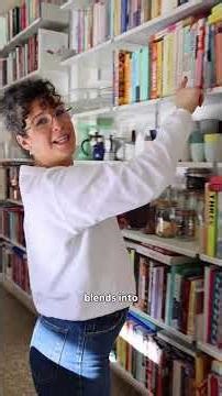 A Short Tour of the Cookbook Shelves #Shorts