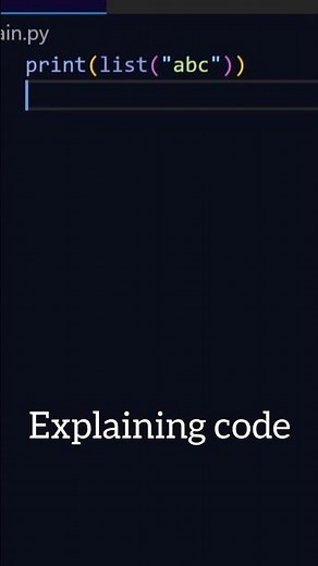 Convert string into list of chars using Python #coding #python #programming