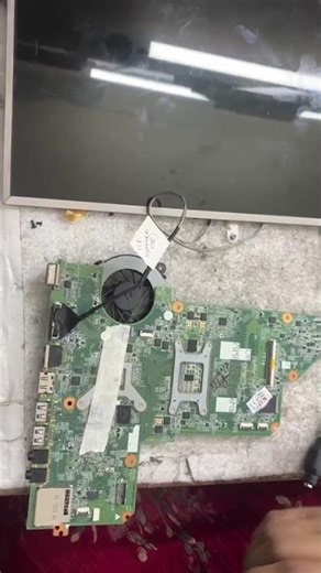 New # laptop Motherboard & Screen testing 👍