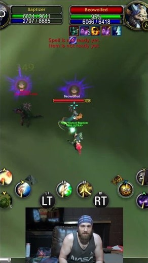 controller wow priest teaches hunter a lesson tbc anniversary classic world pvp #wow
