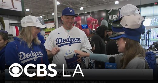 Dodger fans rush to stock up on World Series Championship gear