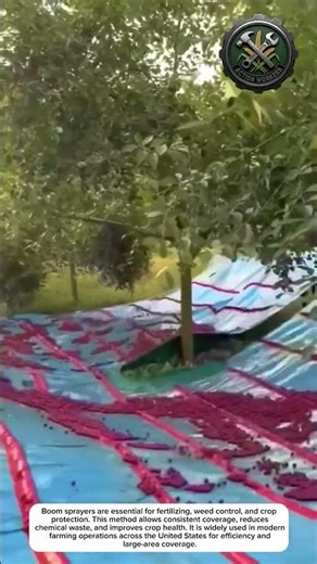 Efficient Crop Spraying Using a Boom Sprayer in Agricultural Fields‎