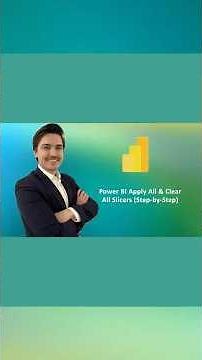 Power BI Apply All & Clear All Slicers(Step-by-Step)#microsoft #fabric #powerbi #data #dataanalytics