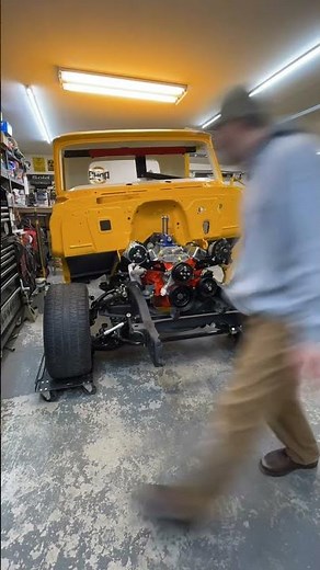 Tense Moments: Engine Hoist Solo Cab Lift 1966 Chevy C-10