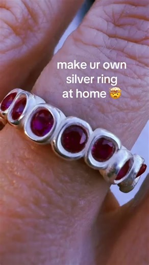 DIY Silver Ring Using Starter Kit at Home