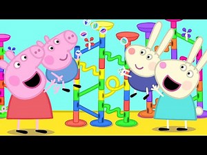 Peppa Pig's Marble Run! | Cartoons for Kids | Full Episodes | Peppa Pig Videos