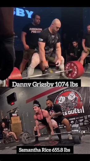 @dan_grigs and @quadslikemom The two best raw deadlifts in powerlifting history #waltzillastrongman #workout #fitness #fitnessmotivation #strongman | Waltzilla Strongman