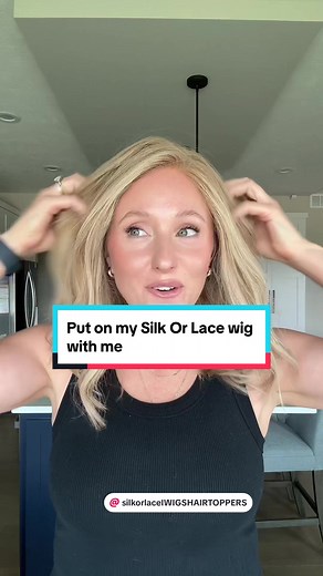 I absolutely thought wig wearing was going to be hard; but not only have I found it to be easy (and fun!) - I get to have great hair everyday! I love this piece from @silkorlace I WIGS HAIR TOPPERS ♥️ #wigs #wigwearing #wigtok #wigtutorial #wigeducation #wigstyling #thinhair #silkorlace