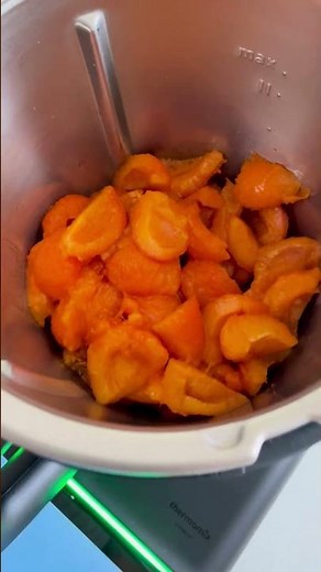 Astuce confiture d'abricots au Thermomix #astuce #cuisine #thermomix