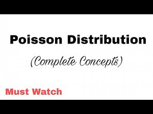 1. Poisson Distribution | Complete Concepts