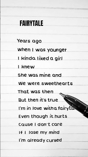 Fairytale - Alexander Rybak (Lyrics)