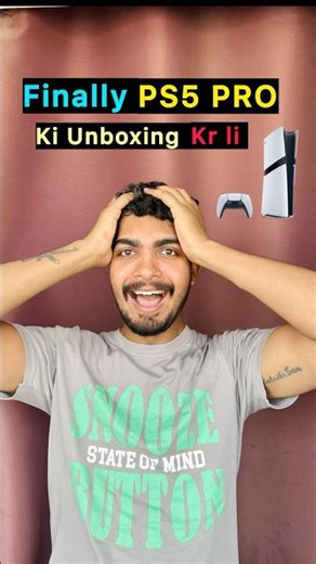 Eid special 🎉“Finally PS5 Pro Unboxed 😱 12 Saal Ka Wait Khatam!” #shorts #ps5