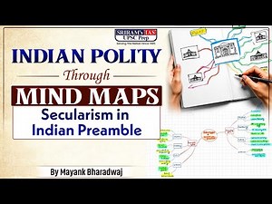Secularism in Indian Constitution | Preamble Explained with Mind Maps | UPSC Polity | SRIRAM’s IAS