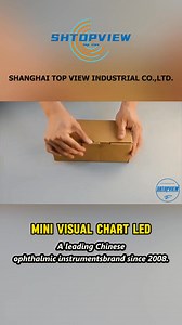 Mini visual chart LED #optometry #ophthalmic #instruments | Top View Optics