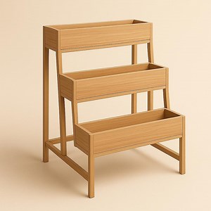 3-tier Wooden Planter Stand Plan - Etsy