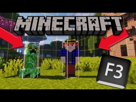 JAK W MINECRAFT WŁĄCZYĆ HIT-BOXY + PODSTAWOWE SKRÓTY DO MC! || Poradnik Do Minecraft'a