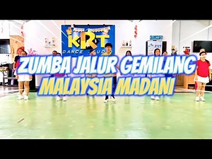 Zumba Jalur Gemilang 2025 | Hari Merdeka Dance Workout | Malaysia MADANI